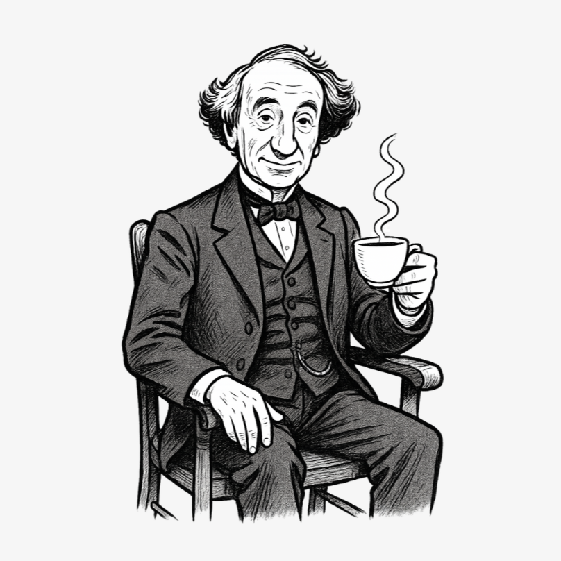 Sir John A Macdonald drawing